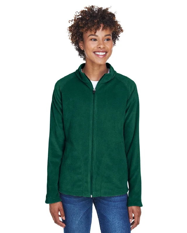 Team 365 Ladies Campus Microfleece Jacket | Sport Forest Women's vintage jackets