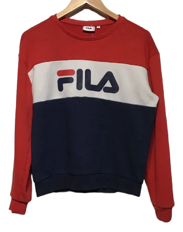 Fila Sweatshirt (Size S) Soft Cotton Hoodie