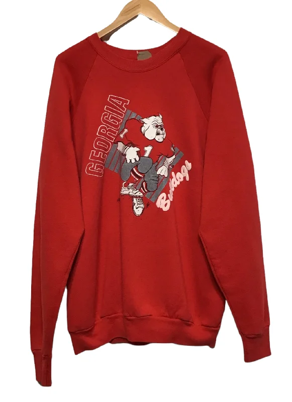 Georgia Bulldogs Sweatshirt (Size XL) Relaxed Fit Hoodie