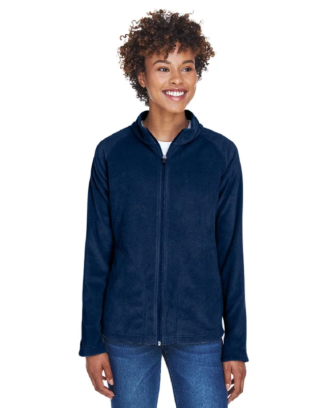 Team 365 Ladies Campus Microfleece Jacket | Sport Dark Navy Women's denim jackets