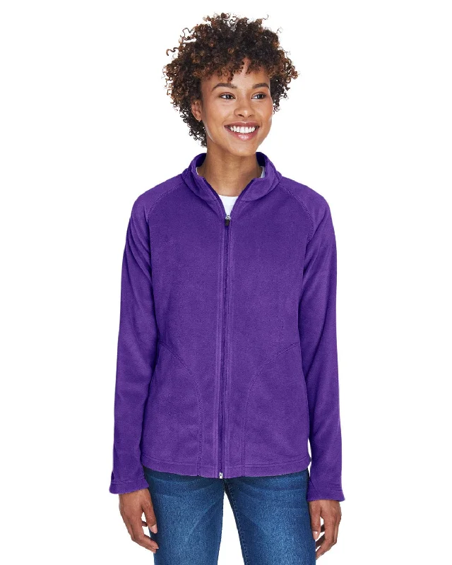 Team 365 Ladies Campus Microfleece Jacket | Sport Purple Women's versatile jackets