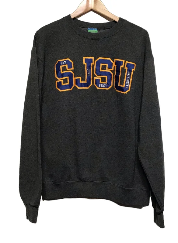 Champion San Jose University Sweatshirt (Size M) Casual Hoodie Sweatshirt Look