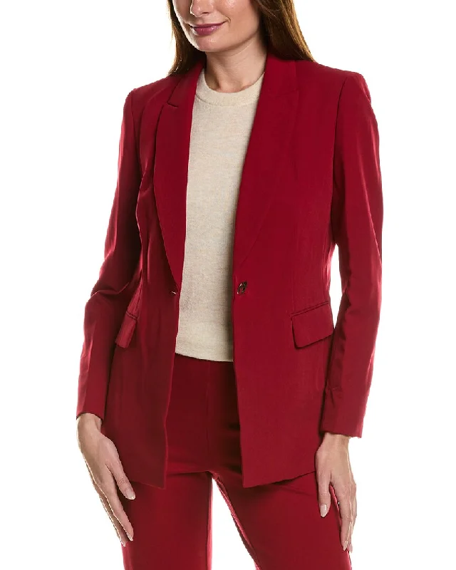 Anne Klein Peak Lapel Jacket Blazers for Business Wear