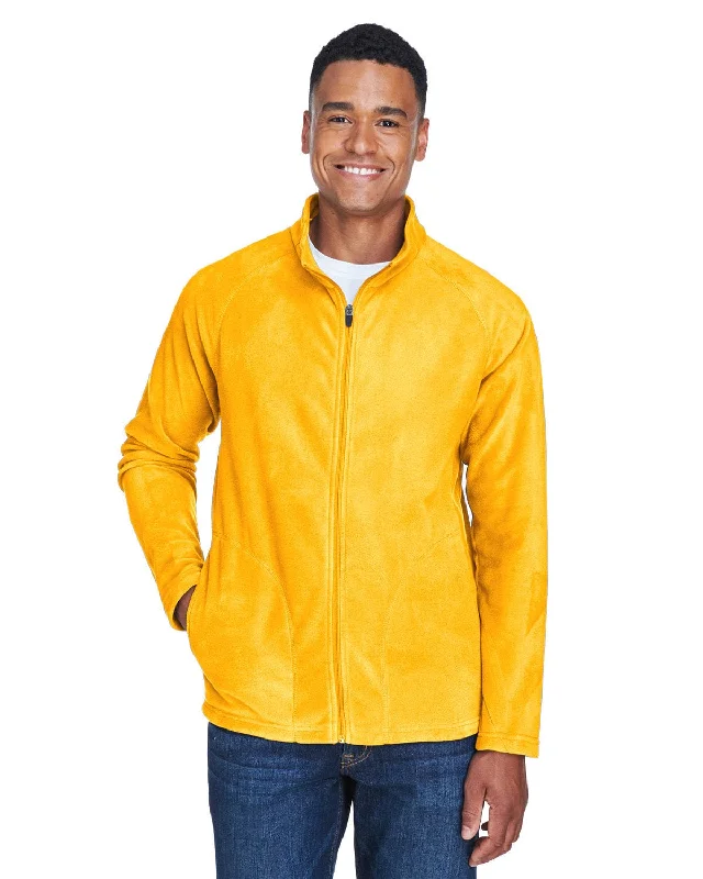 Team 365 Mens Campus Microfleece Jacket | Sport Ath Gold Women's lightweight summer jackets