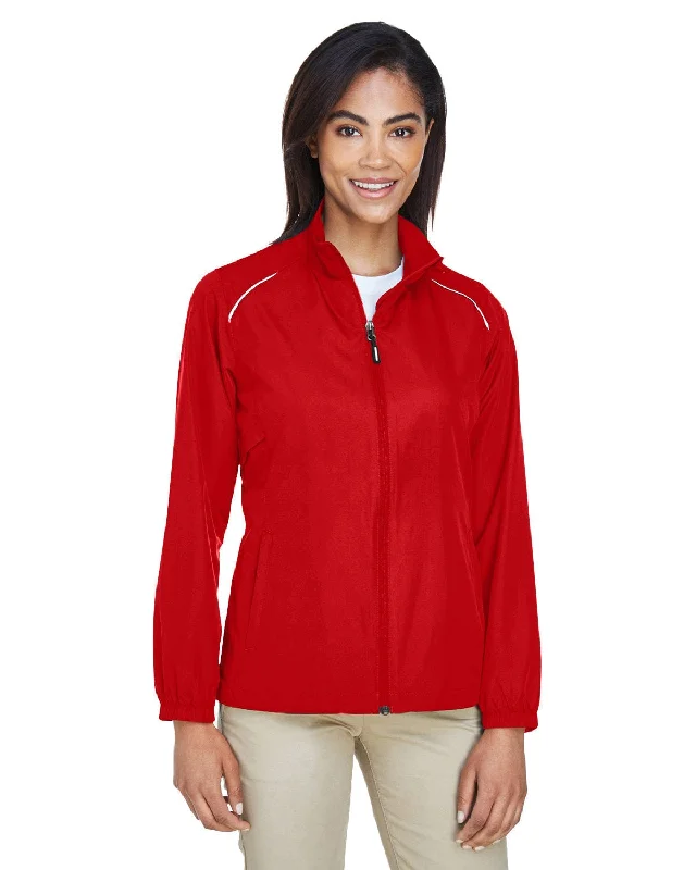 Core 365 Motivate Ladies Unlined Lightweight Jacket | Classic Red Women's edgy jackets