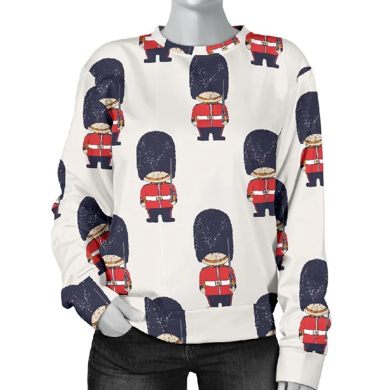 British Army Pattern Print Women's Sweatshirt Wrinkle-resistant sweaters