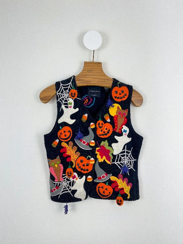 Michael Simon Halloween Sweater Vest Women's fashion sweaters sale