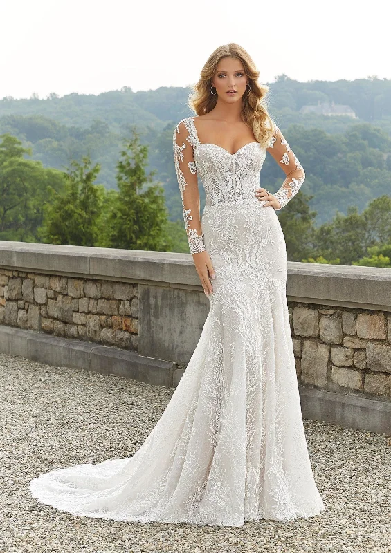 Morilee Dauphine Wedding Dress Strapless Wedding Gown