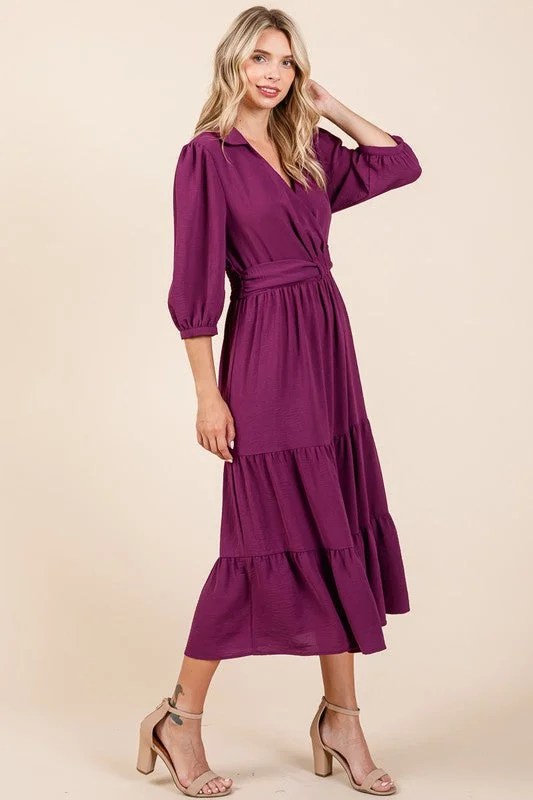 Angie Plum Dress Soft fabric unclassified dresses