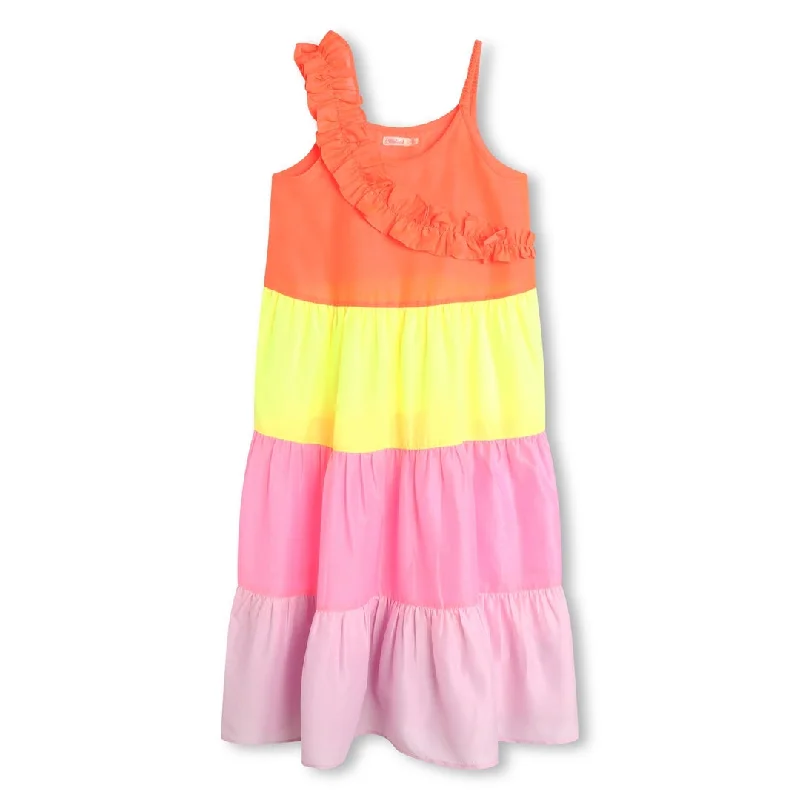 Multicolor Sleeveless Dress Tulle unclassified dresses