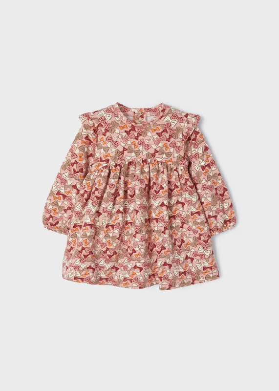 Bows Dress In Blush by Mayoral Short unclassified dresses