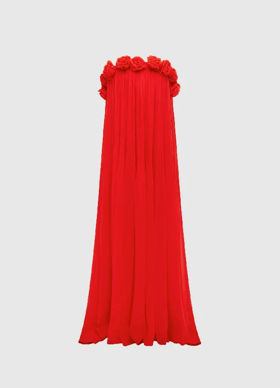 Camilla Draped Floor Length Dress - Scarlet Sexy unclassified dresses