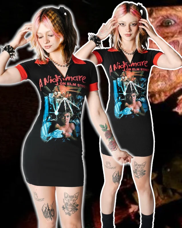 A Nightmare on Elm Street Polo Dress Beaded unclassified dresses