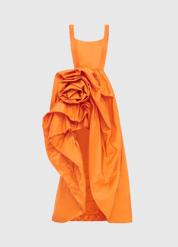 Illiana Rose Gown - Tangerine Fashionable unclassified dresses