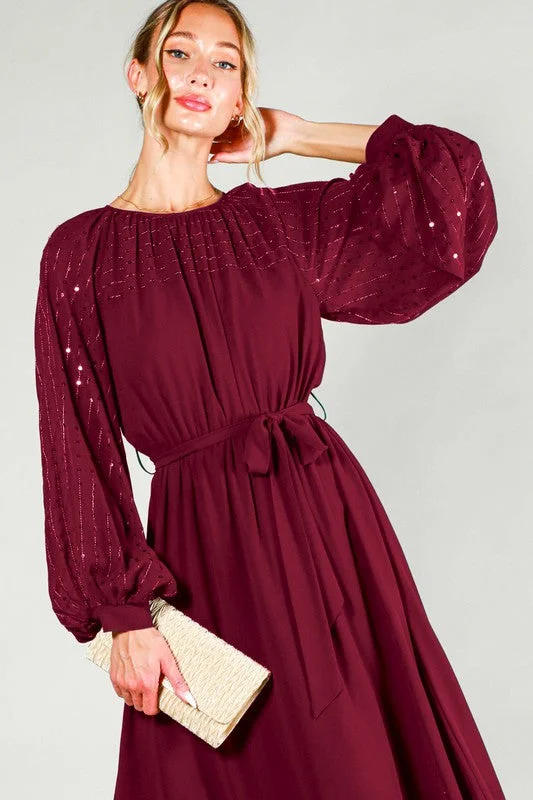 Kiley Burgundy Dress Graduation unclassified dresses