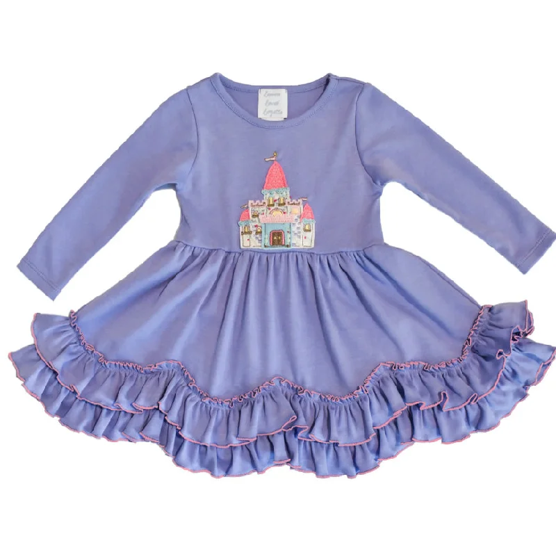 Lil Princess Castle Dress by Lemon Loves Lime Tiered unclassified dresses