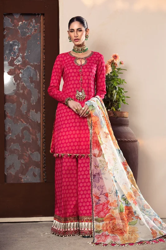 Maria. B 3 Piece Unstitched Lawn Suit MPT-1304-A Petite unclassified dresses