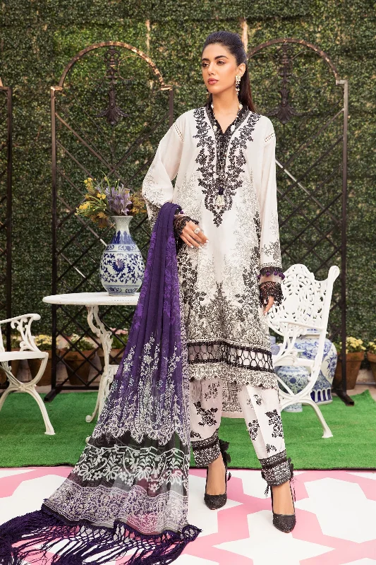 Maria. B 3 Piece Unstitched Lawn Suit MPT-1307-A Budget-friendly unclassified dresses