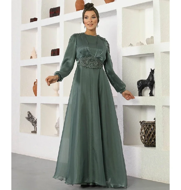 Modest Formal Embellished Dress G489 Mint Club unclassified dresses