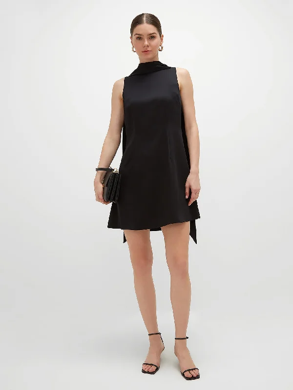 Oumay Dress - Black Tiered unclassified dresses