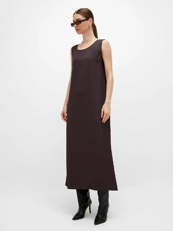 Rabea Dress - Aubergine Bright color unclassified dresses