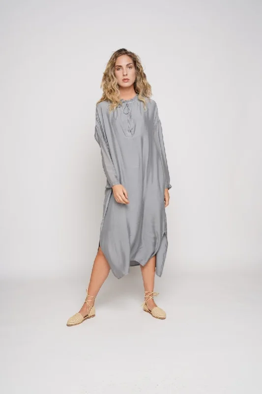 Silk Blend Caftan Vacation unclassified dresses