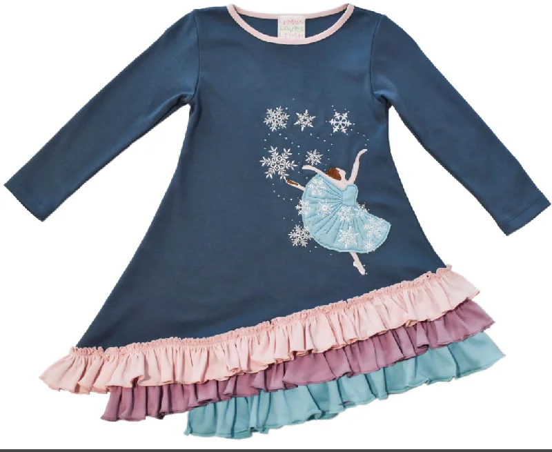 Snow Fairy Dress by Lemon Loves Lime Smocked unclassified dresses