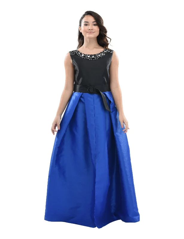 Blue Lucena Sleeveless Gem Gown Fashionable unclassified dresses