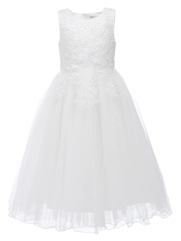 White Halsey Embroidered Dress Festival unclassified dresses