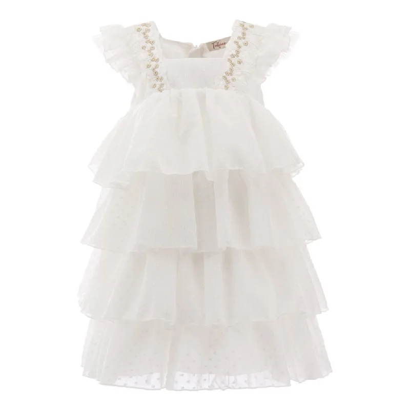 White La Posada Ruffle Dress Unique unclassified dresses