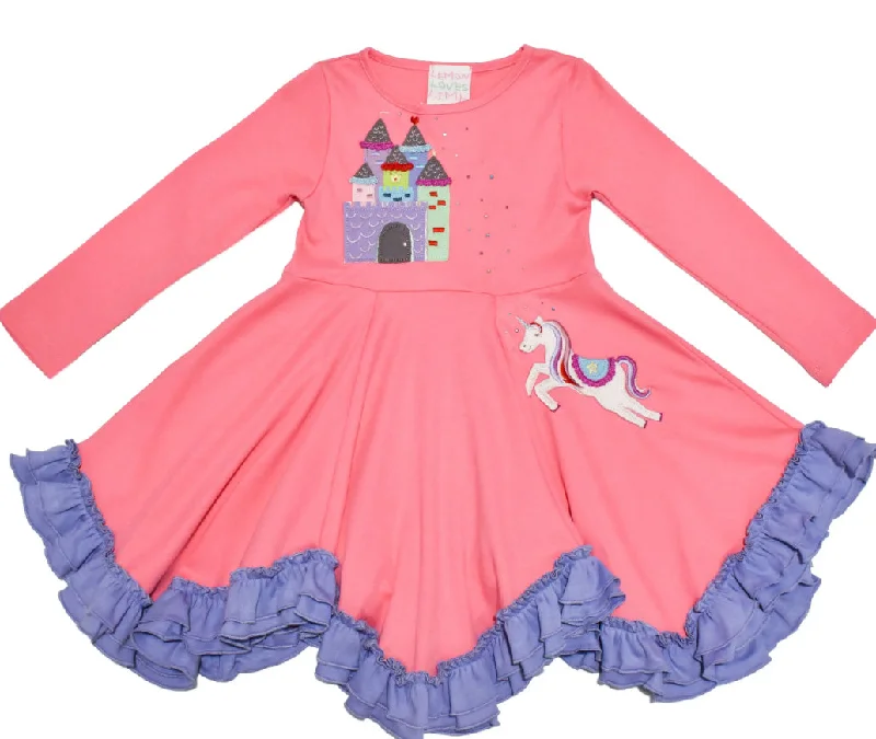 Unicorn Princess Dress by Lemon Loves Lime Open-back unclassified dresses