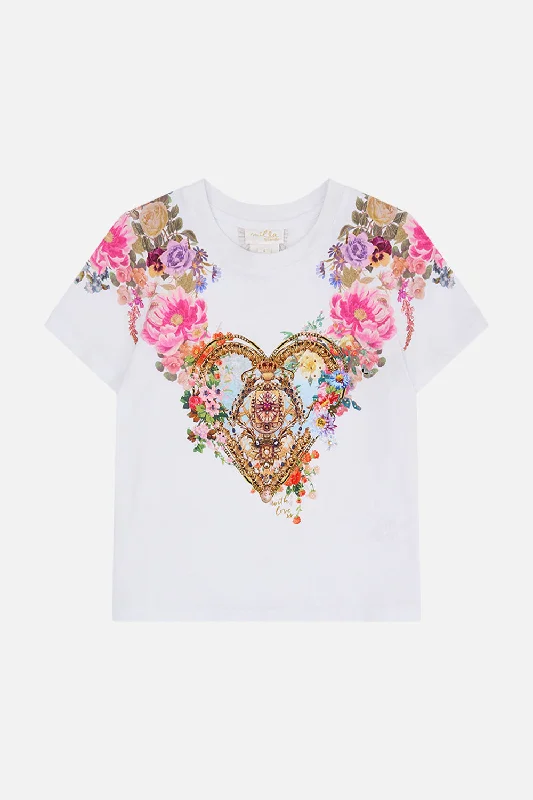 KIDS SHORT SLEEVE TEE 4-10 THE JEWELLERY PALACE Lace Cocktail Dress