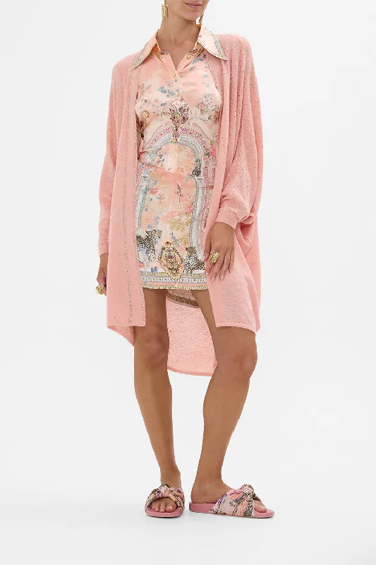 SOFT KNIT LAYER THE JEWELLERY PALACE Long Sleeve Lace Dress